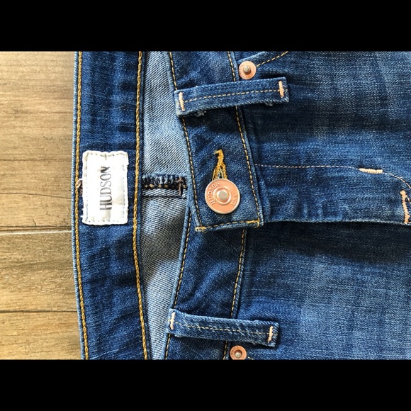 Hudson Bacara Straight Flood Cuff Jeans - Picture 3 of 4